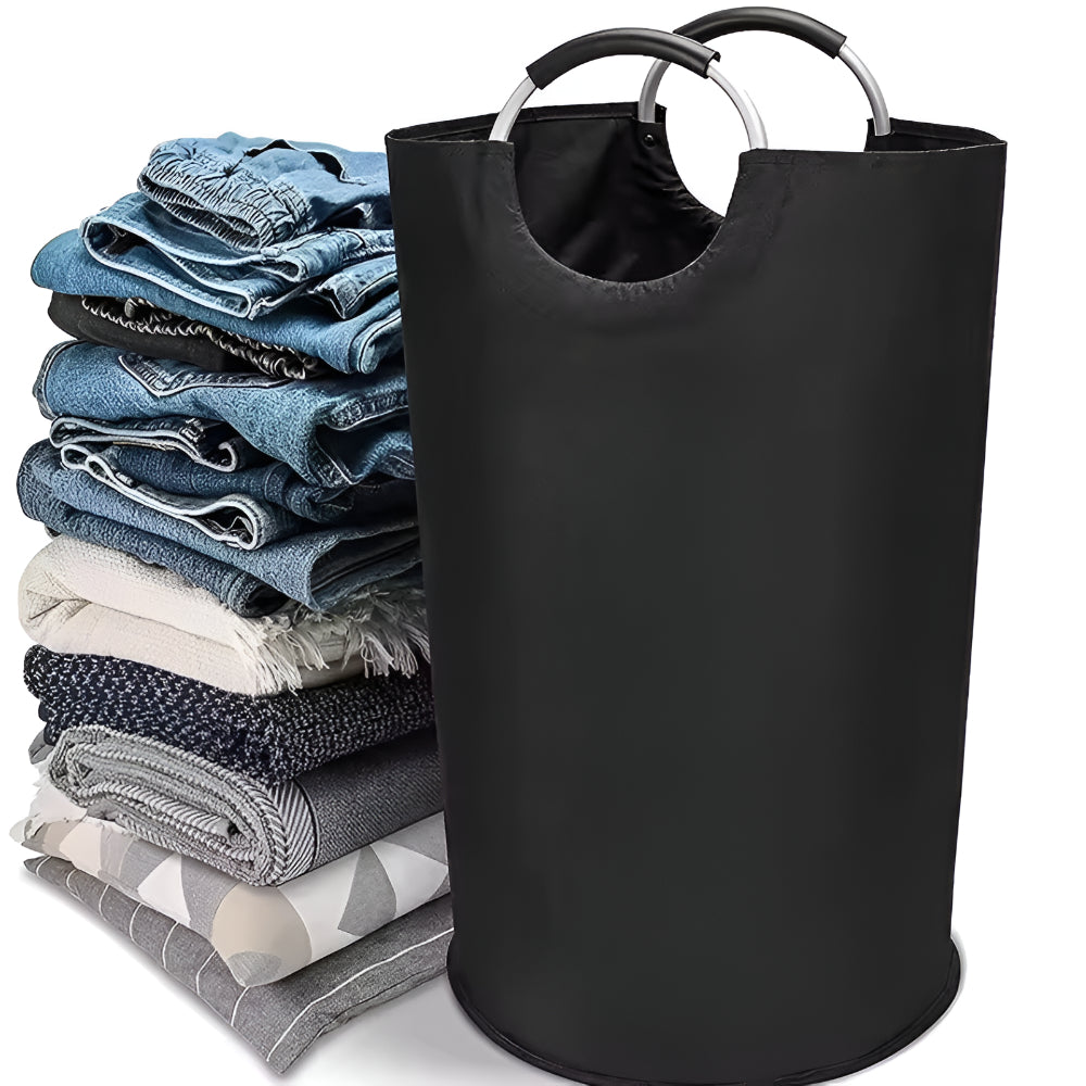 Laundry Basket Foldable Freestanding Laundry Hamper Large Capacity