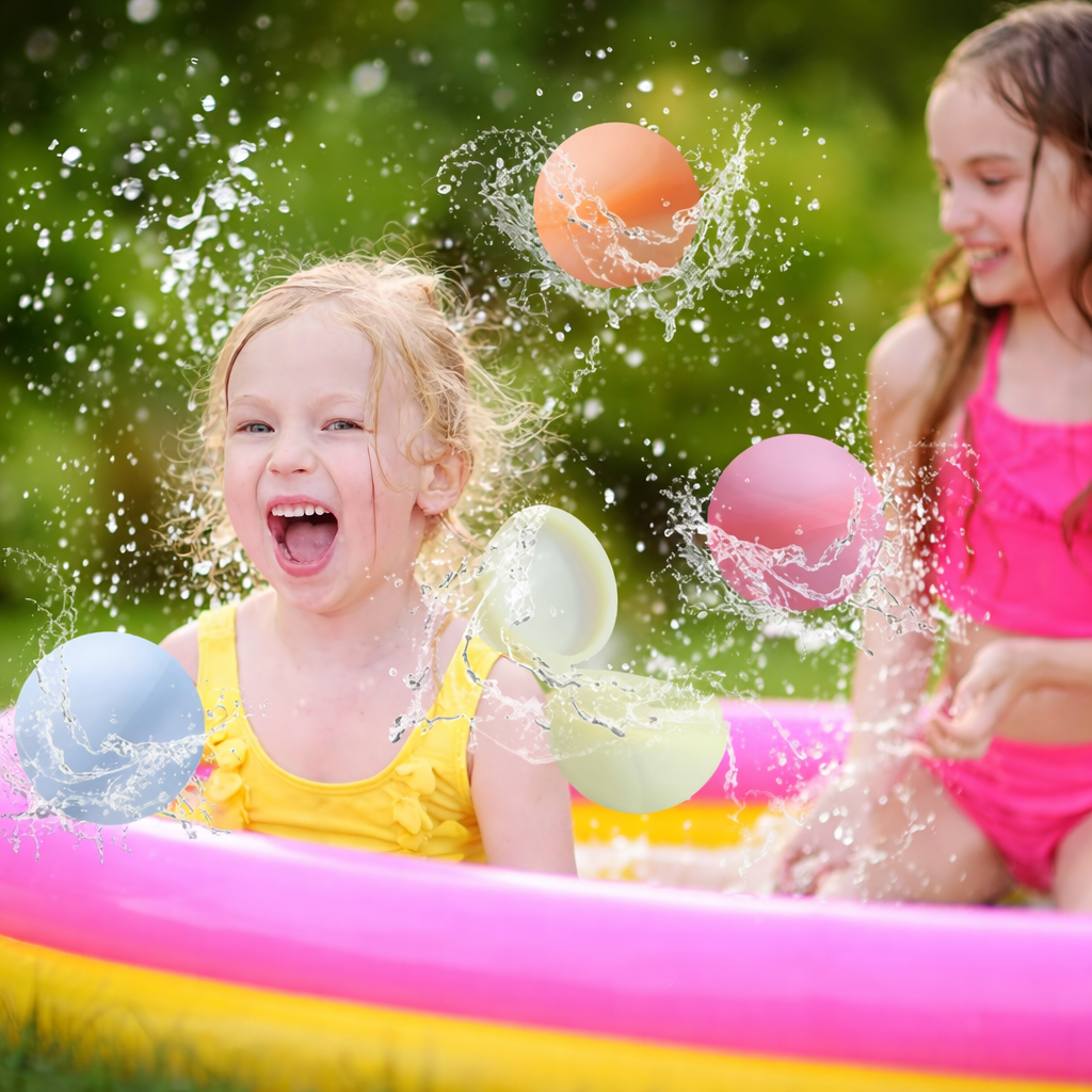 Reusable Self-Sealing Water Balloons Quick Fill Toy