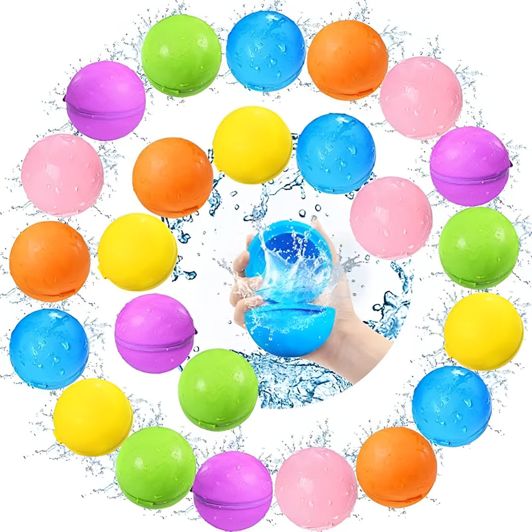 Reusable Self-Sealing Water Balloons Quick Fill Toy