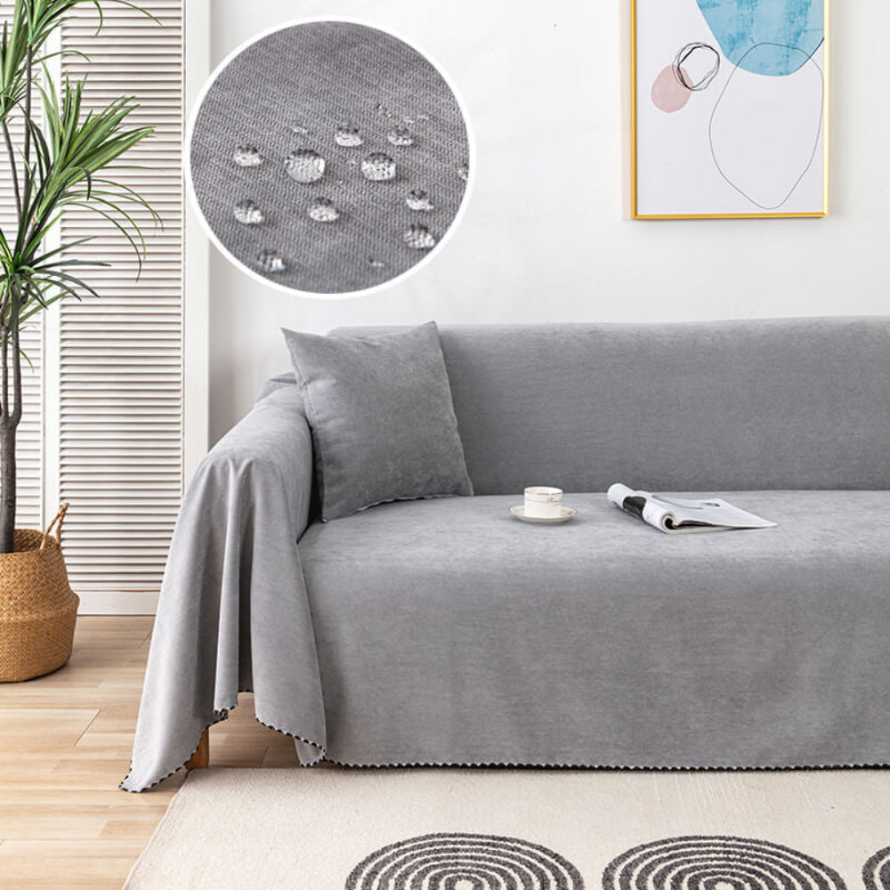 Waterproof Sofa Blanket Cover Thick Corduroy Durable Furniture Protector 7