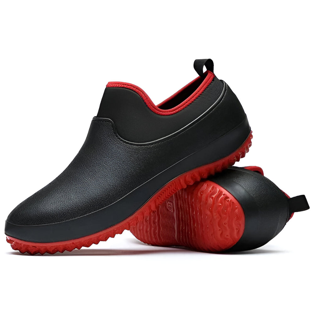 Scarpe Lavoro Uomo Antiscivolo Impermeabili Slip On