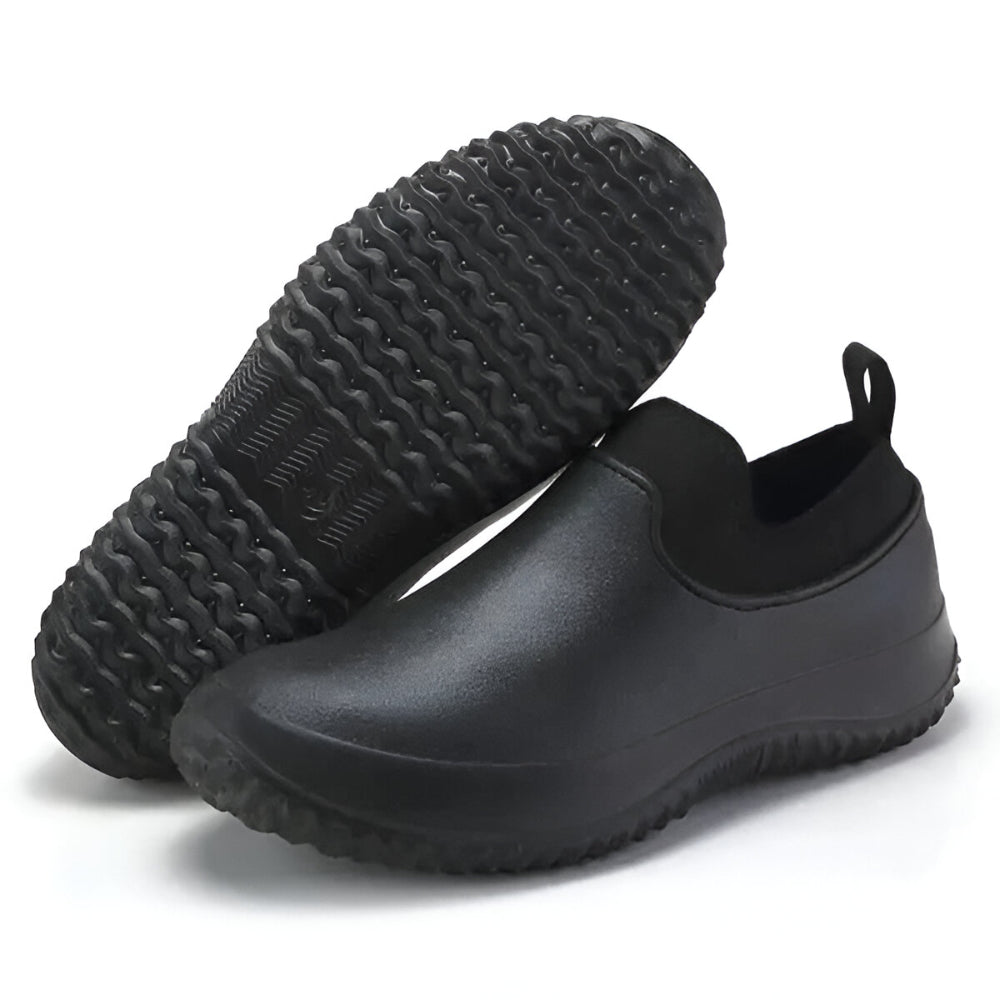 Scarpe Lavoro Uomo Antiscivolo Impermeabili Slip On