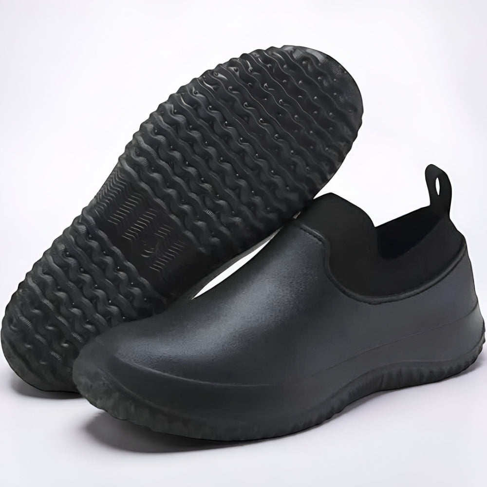 Scarpe Lavoro Uomo Antiscivolo Impermeabili Slip On