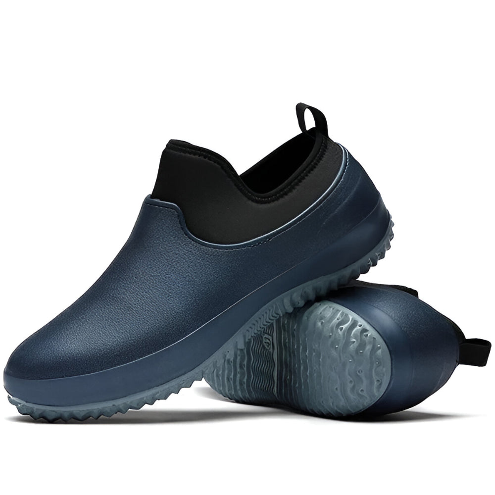 Scarpe Lavoro Uomo Antiscivolo Impermeabili Slip On