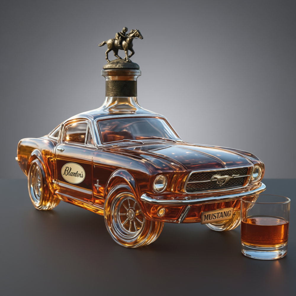 Decanter Whisky Vetro Forma Auto Decorativo