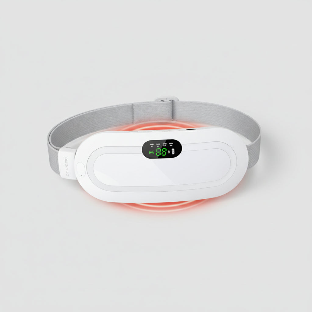 Heat Belt Vibration Massage Menstrual Abdominal Pain