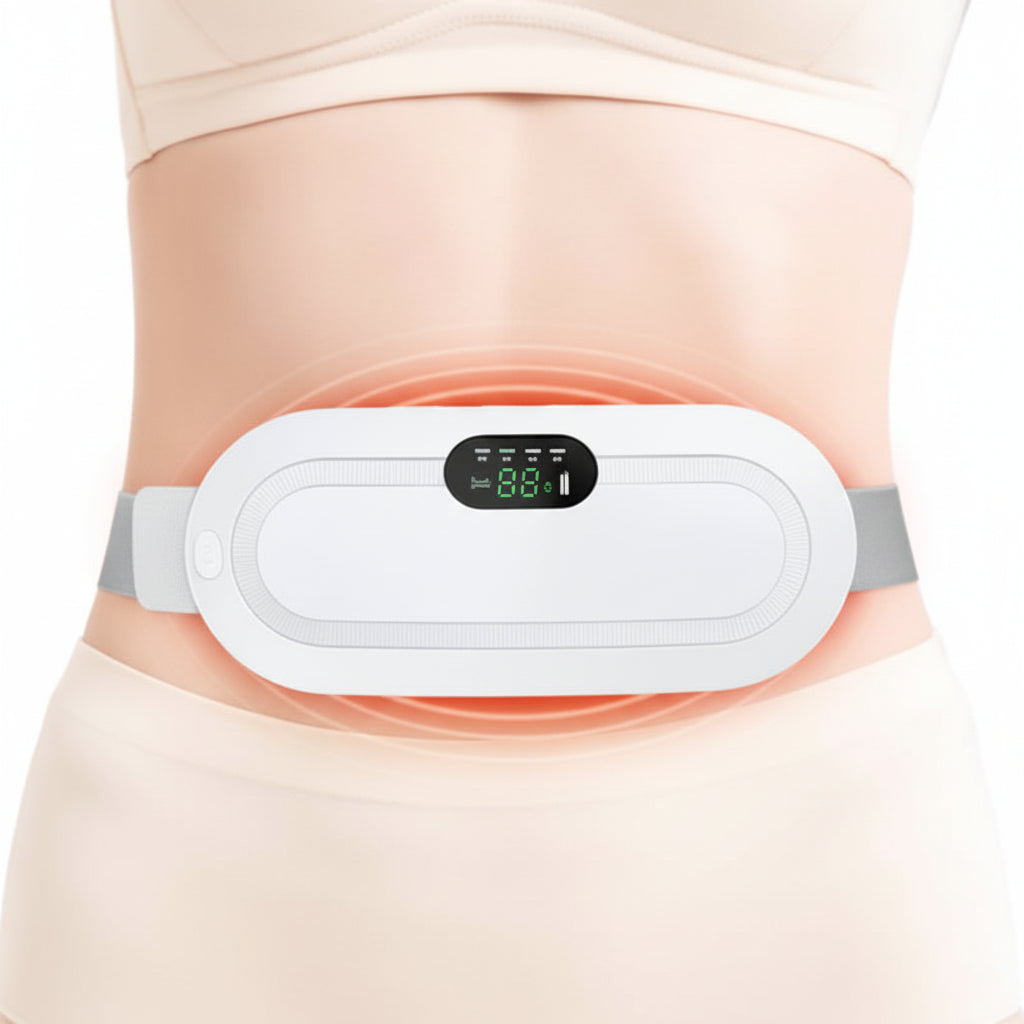 Heat Belt Vibration Massage Menstrual Abdominal Pain