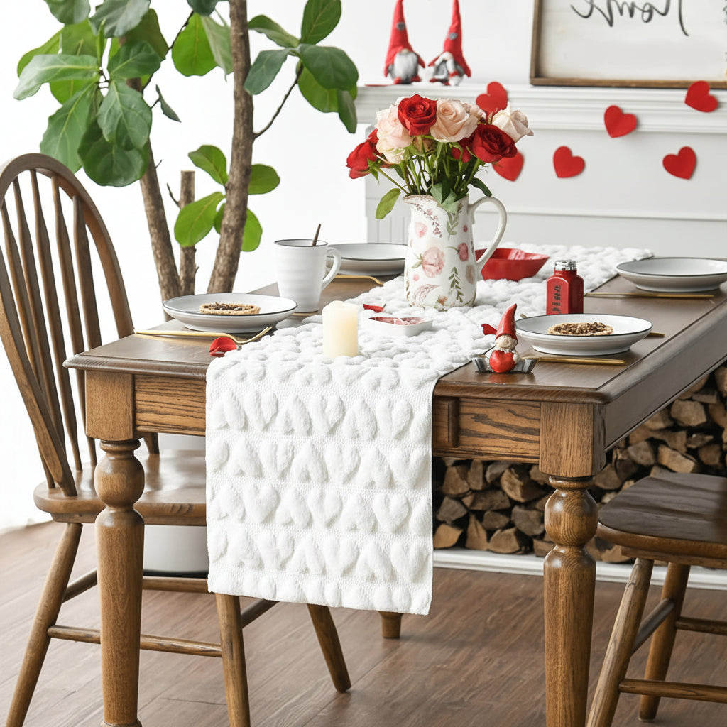 Colorful Table Runner Dining Room Protection Style
