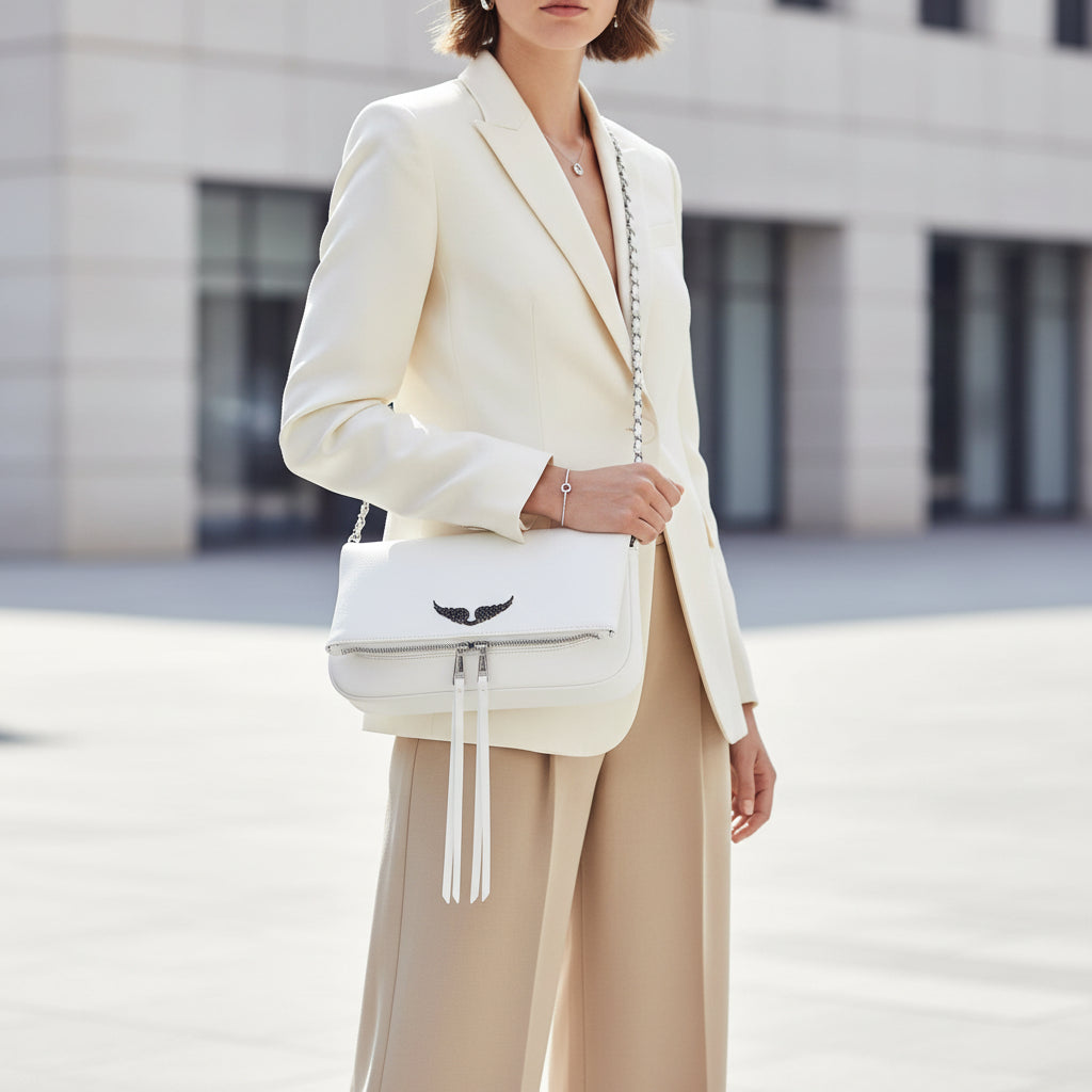 Borsa Tracolla Elegante Donna Ecopelle Compatta Crossbody