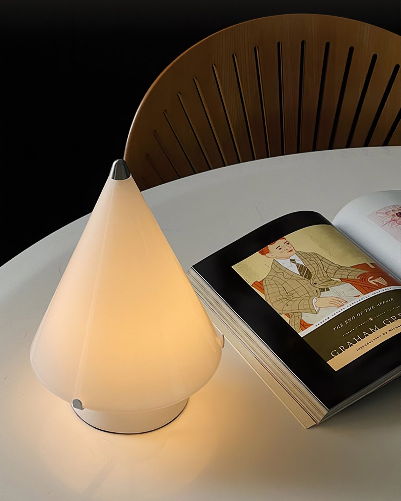 LumiStyle - Lampada da tavolo moderna ricaricabile