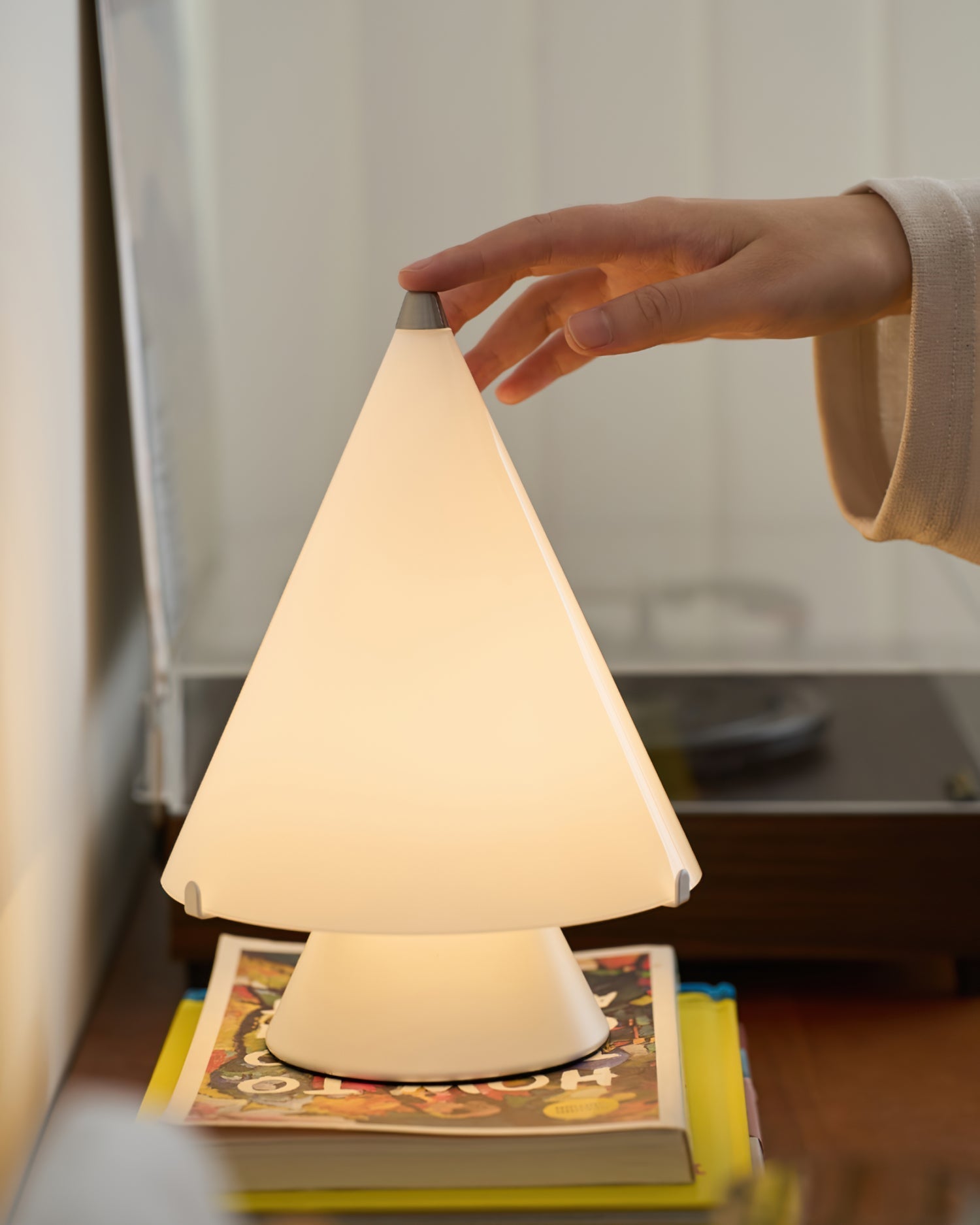 LumiStyle - Lampada da tavolo moderna ricaricabile