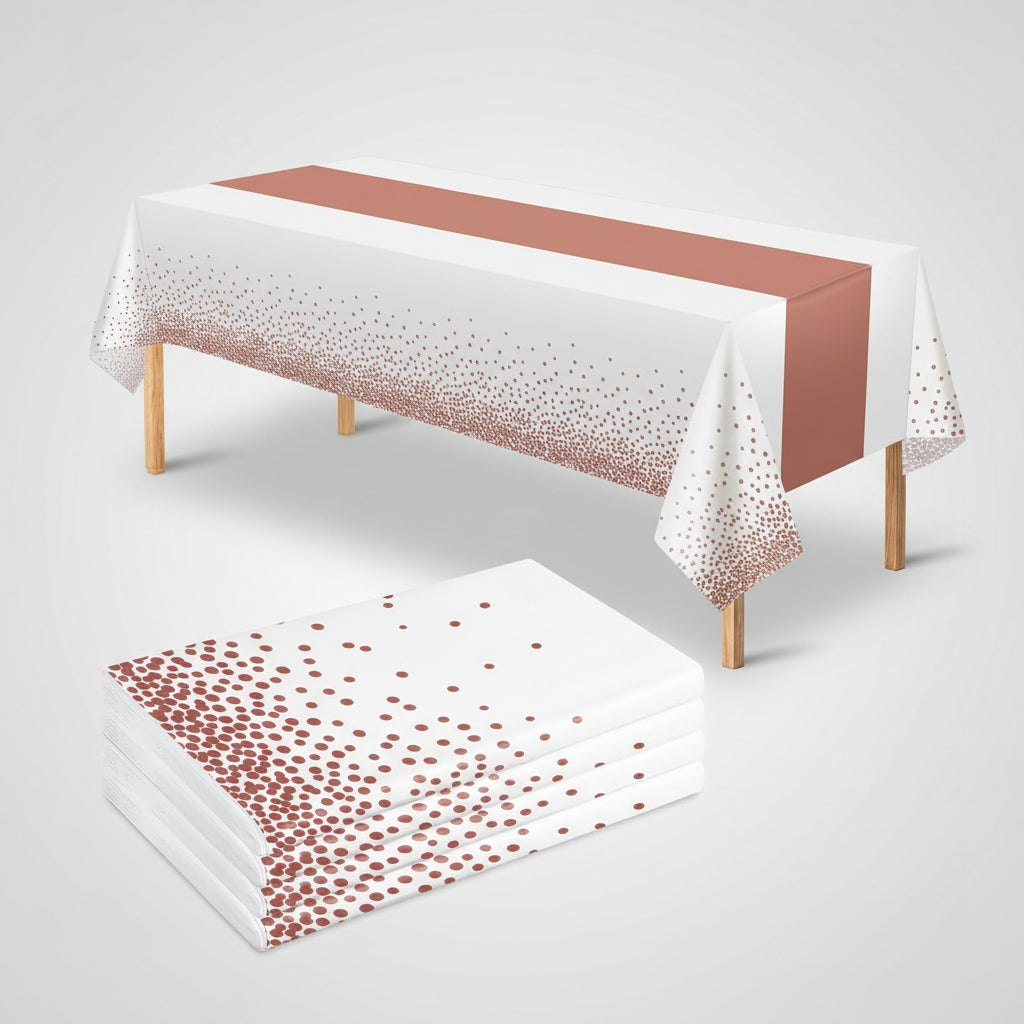 Disposable Plastic Tablecloth Party Event