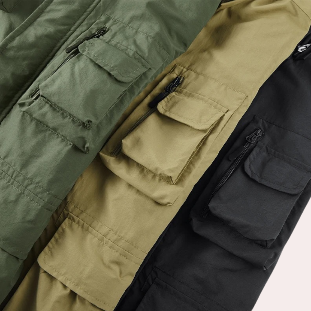 Parka Uomo Invernale Impermeabile Antivento Regular Fit