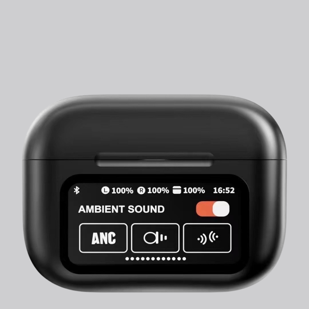 Wireless Bluetooth Earbuds Display Stereo Sound