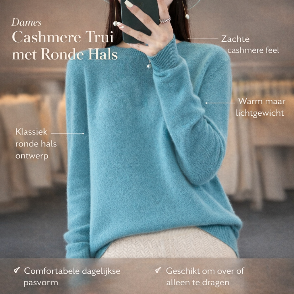 Maglione Donna Girocollo Quotidiano Comfort Leggero Caldo Pullover