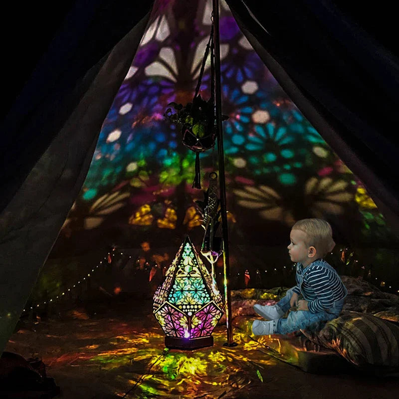 AuroraLicht - Lampada proiettore colorata Holle