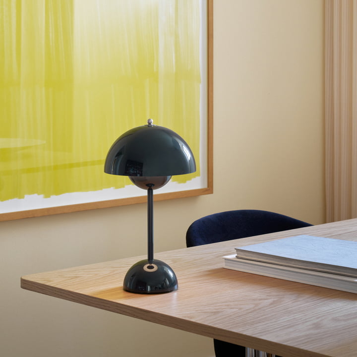 SolarFlare - candeeiro de mesa LED para um interior acolhedor