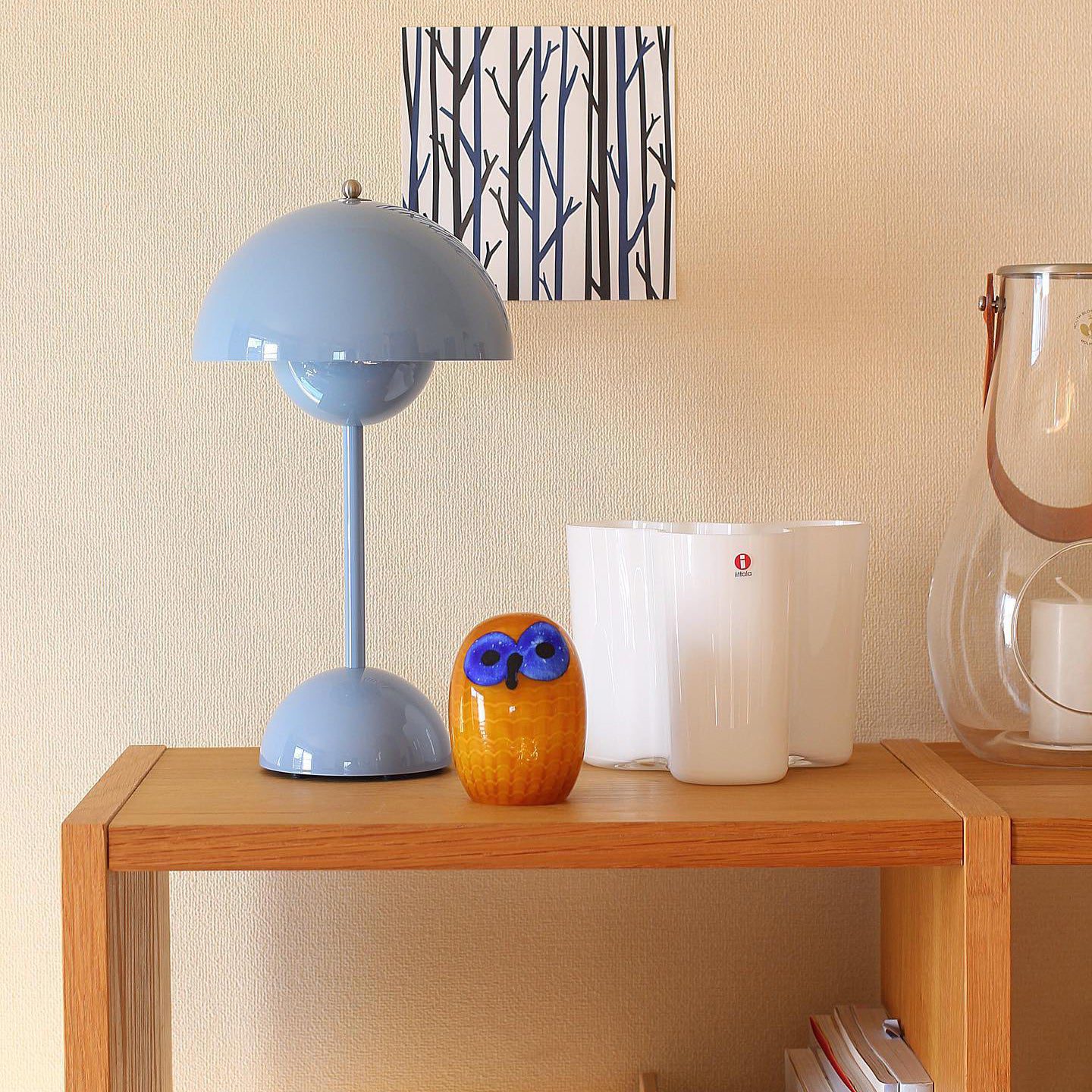 SolarFlare - candeeiro de mesa LED para um interior acolhedor