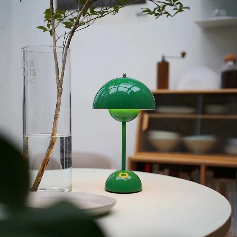SolarFlare - candeeiro de mesa LED para um interior acolhedor