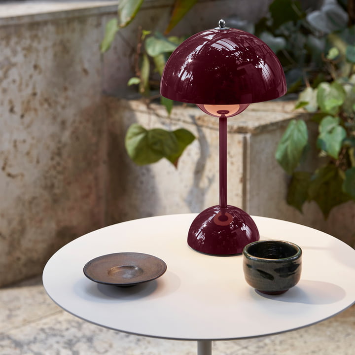 SolarFlare - candeeiro de mesa LED para um interior acolhedor