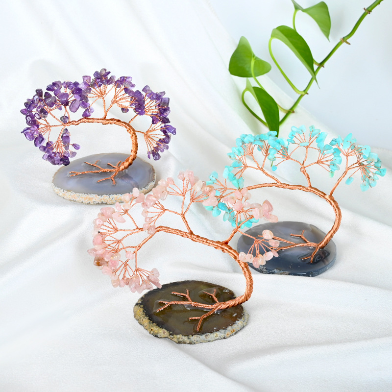 Home Decoration Crystal Tree Table Decoration Indoor