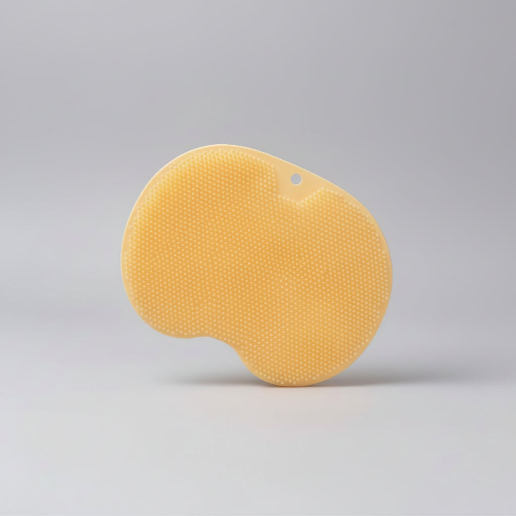 Shower Scrubbing Mat Non Slip Silicone Massage Brush Body