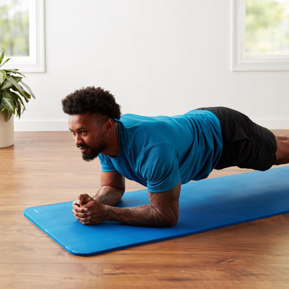Yoga Mat Fitness Non Slip Extra Thick NBR Yoga Training