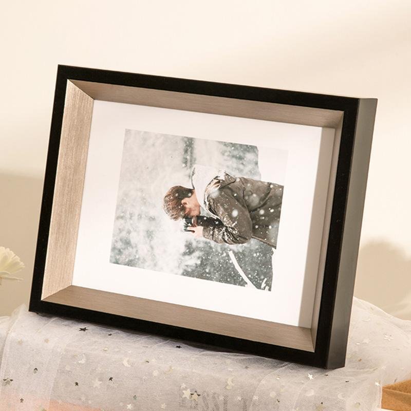 Cornice fotografica rettangolare in resina