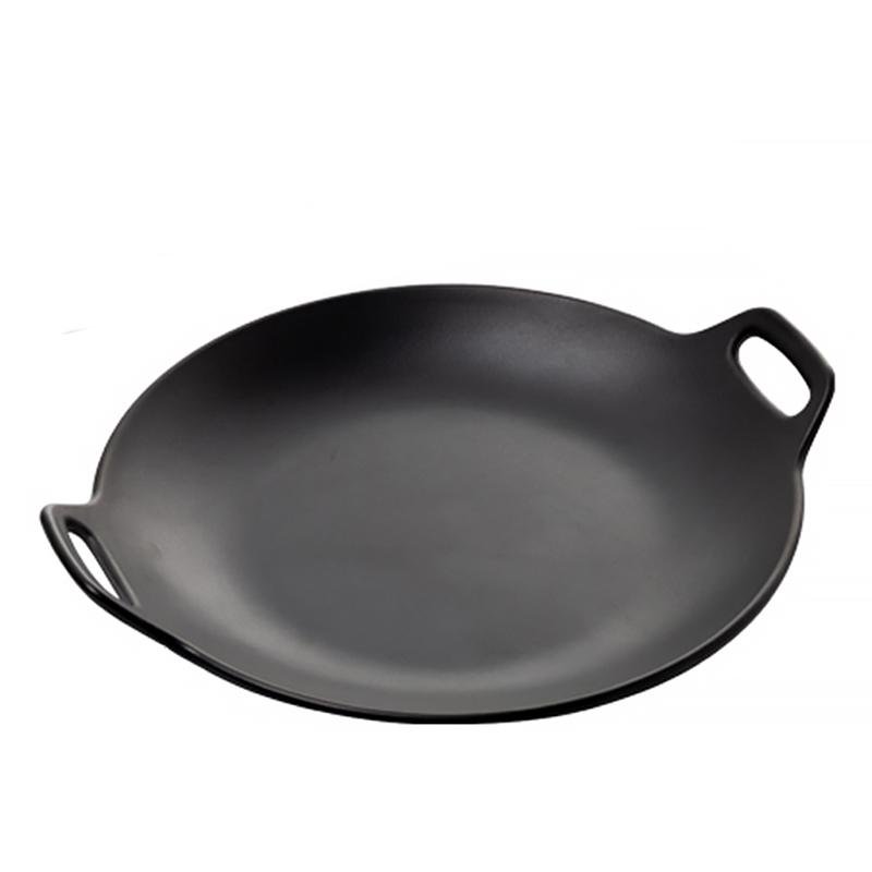 Conjunto de Tabuleiros para Refeições em Melamina Estilo Campestre com Pega