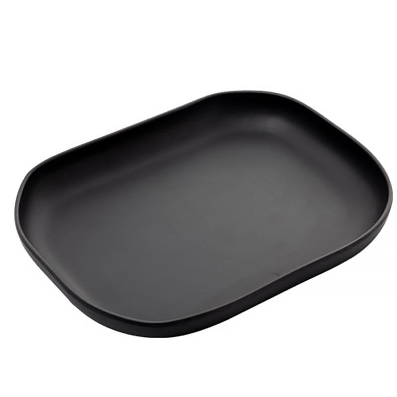 Conjunto de Tabuleiros para Refeições em Melamina Estilo Campestre com Pega