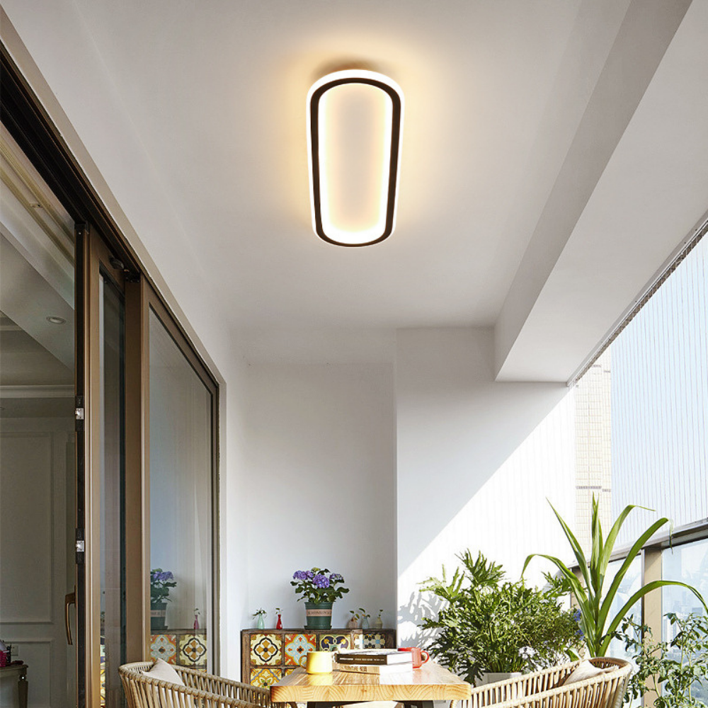 Lámpara de techo LED minimalista acrílica de diseño ultradelgado
