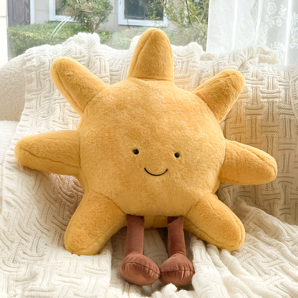 Decorative Cushion Sun Moon Design Home Accent