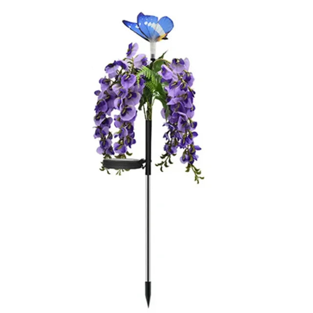 LumiBloom – Solar LED Flower Lights for Garden & Path – Weatherproof & Energy Efficient