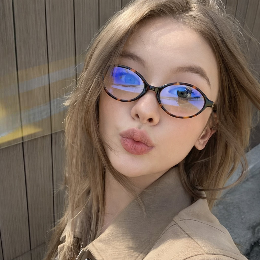 Women's Retro Oval Sunglasses Fashion Accessory Daily Use