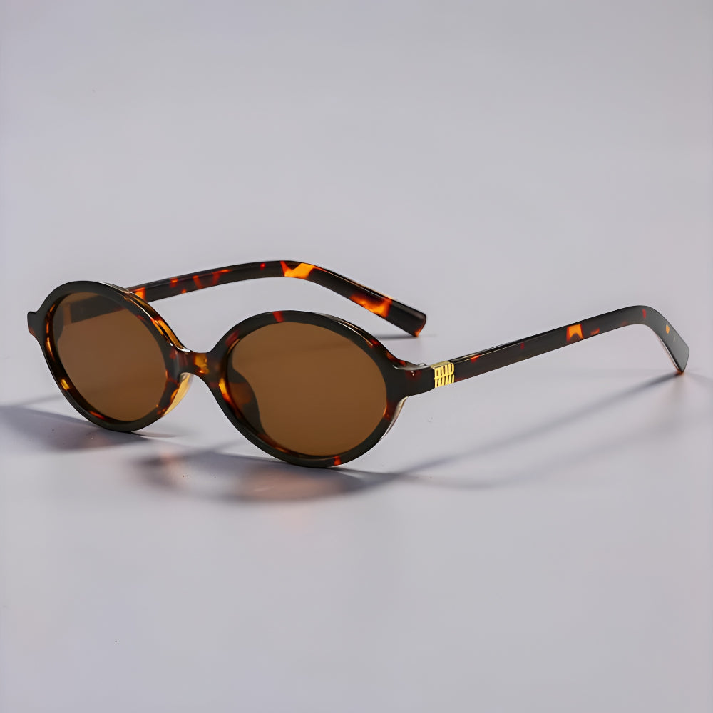 Women's Retro Oval Sunglasses Fashion Accessory Daily Use