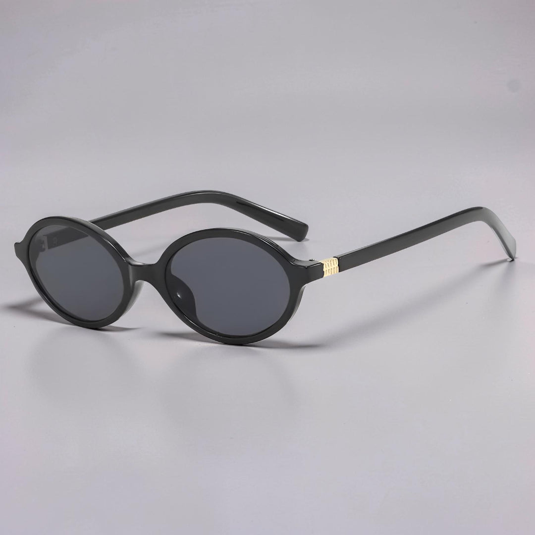 Women's Retro Oval Sunglasses Fashion Accessory Daily Use