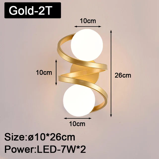 EclipseFlex - Black Copper Wall Lamp | Luxury LED Wall Lighting