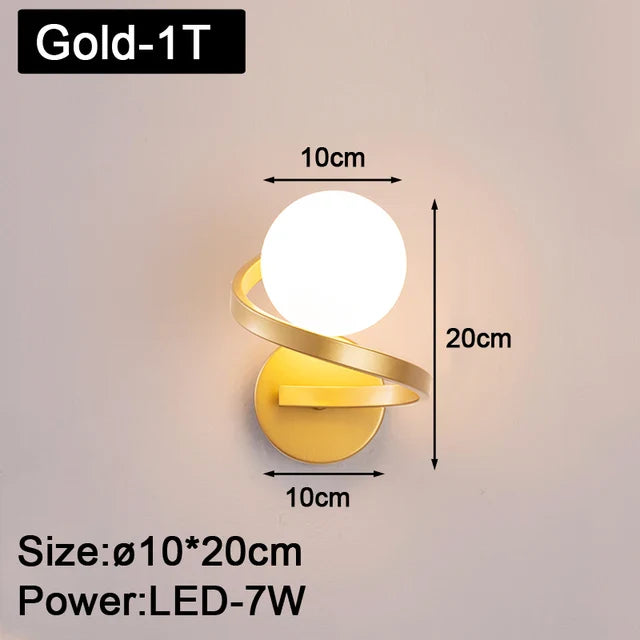 EclipseFlex - Black Copper Wall Lamp | Luxury LED Wall Lighting