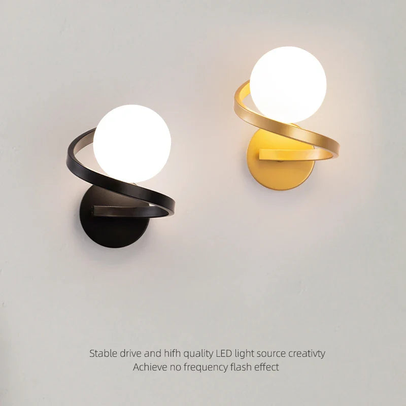 EclipseFlex - Black Copper Wall Lamp | Luxury LED Wall Lighting