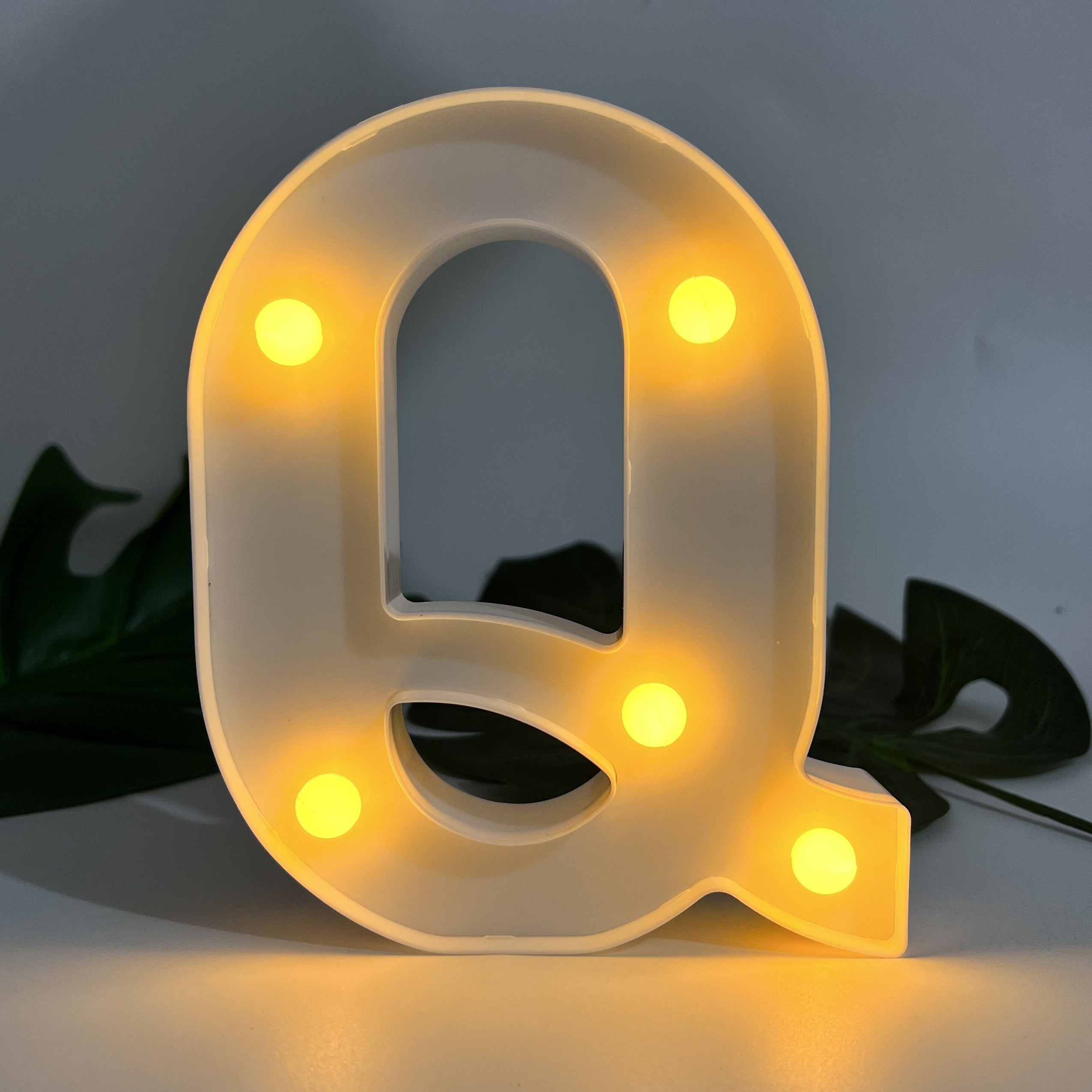 AlphaGlow - LED Decorative Letter Lamp with Battery Power Supply