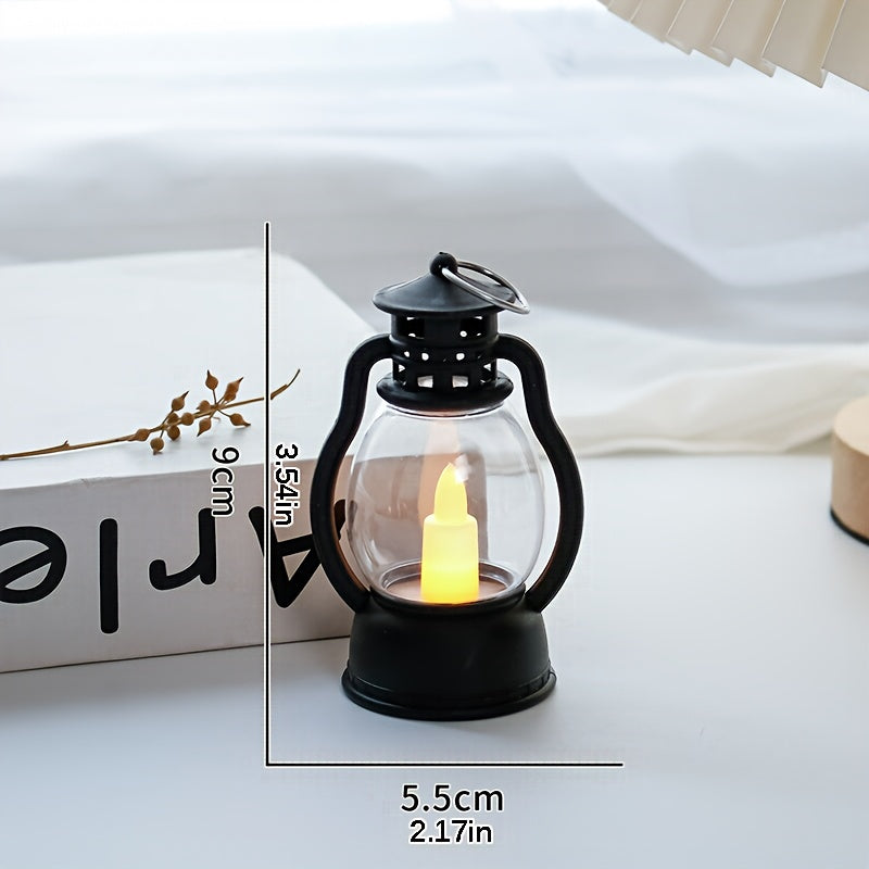 VintageGlow - Charming LED Battery-Powered Christmas Lantern