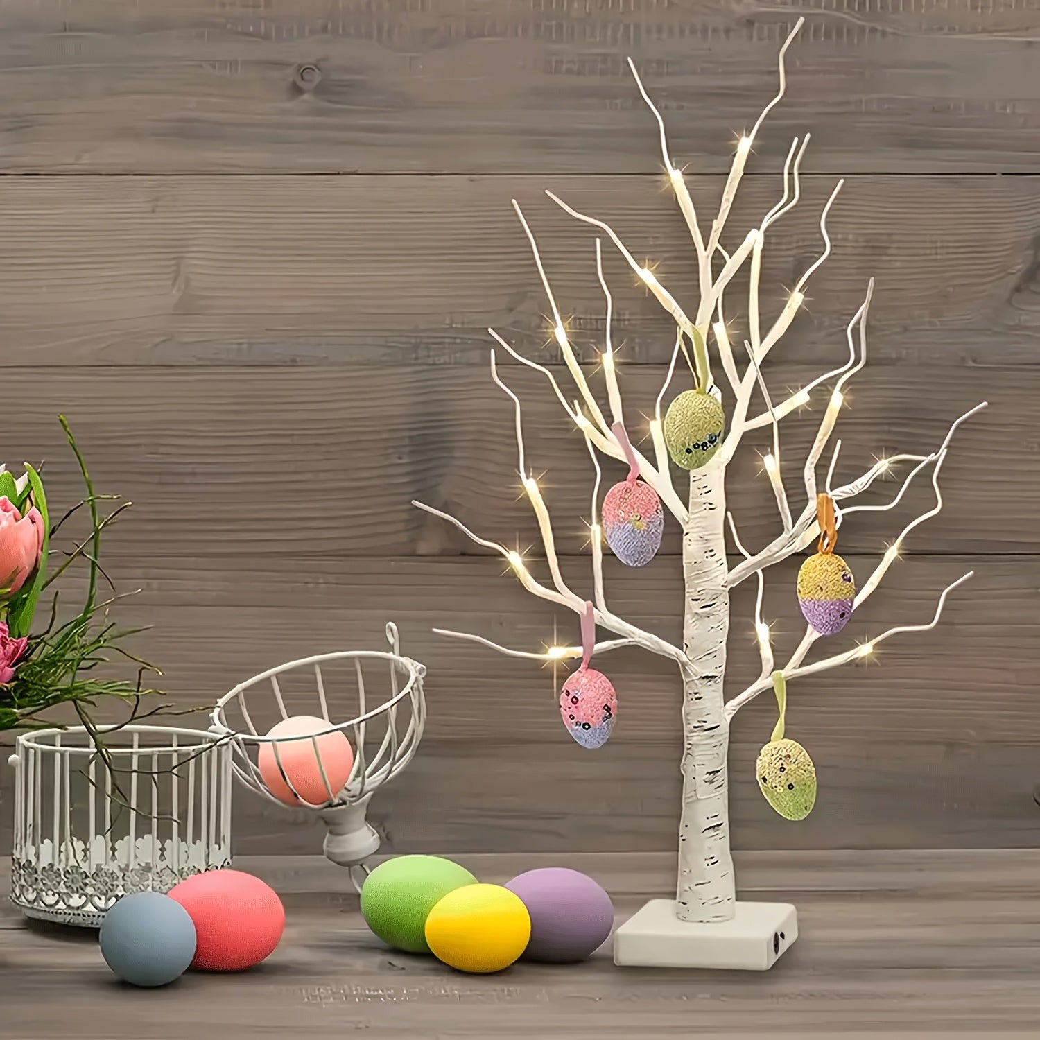 GlowTree - LED Chalkboard Tree with Adjustable Branches