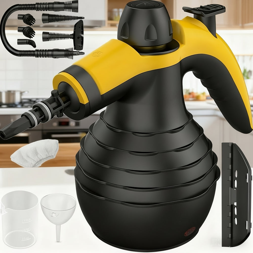 Steam Cleaner Compact 1050W Chemical Free Cleaning