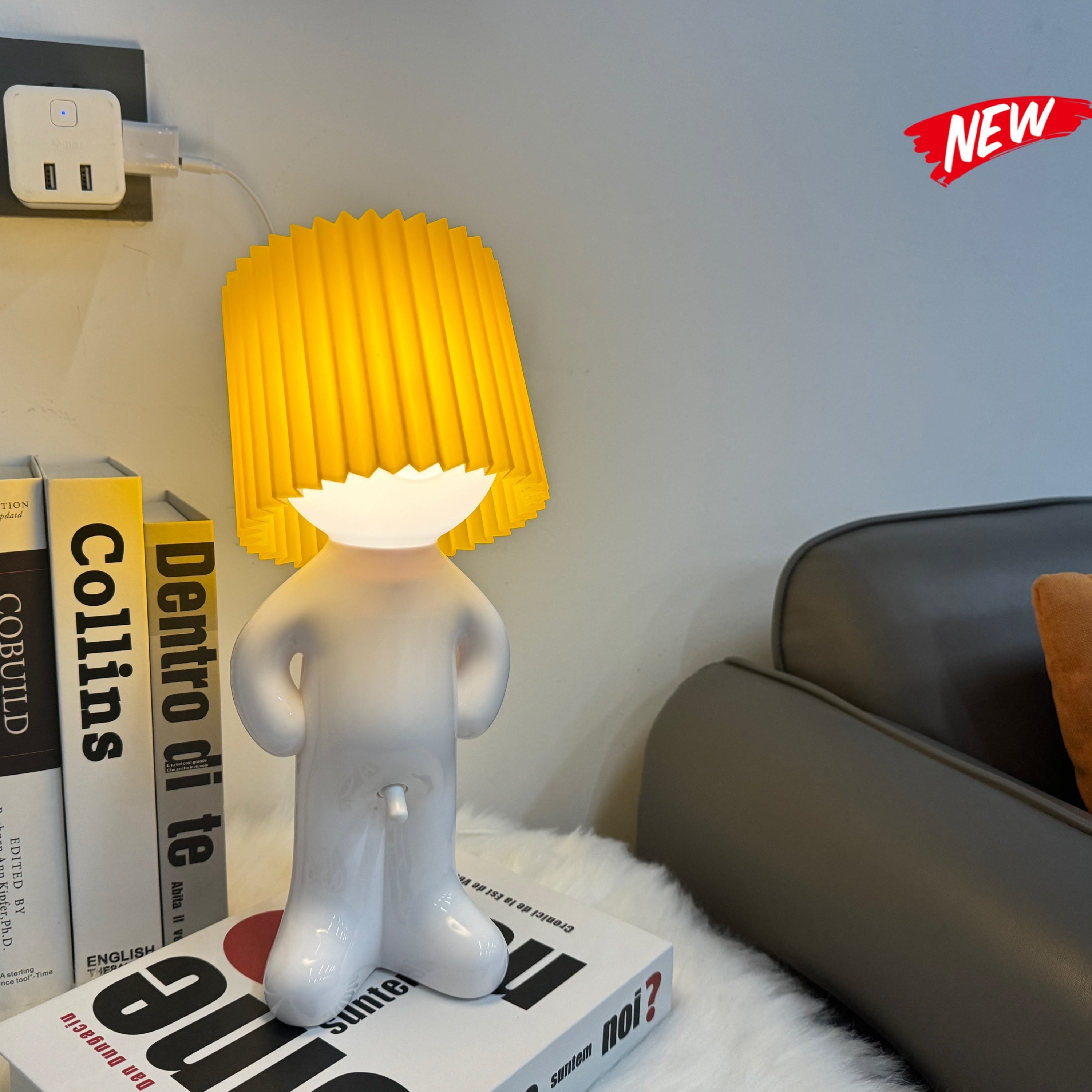 VerlegenLicht - USB Powered Geometric Table Lamp with Colorful Light