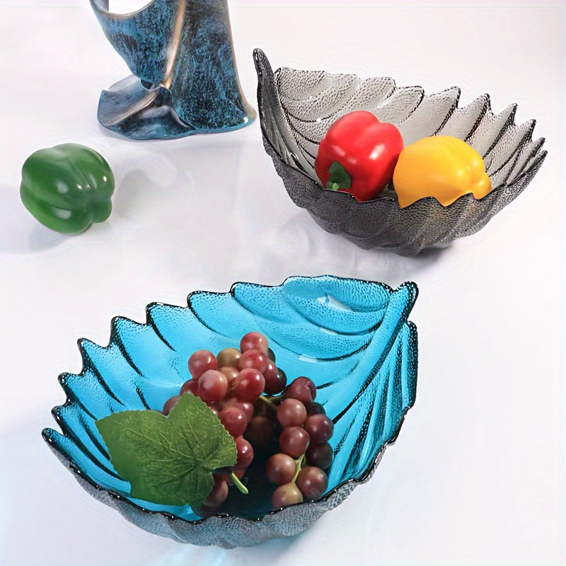 FeatherGlass Slalom - Microwave-Safe Glass Novelty Dish