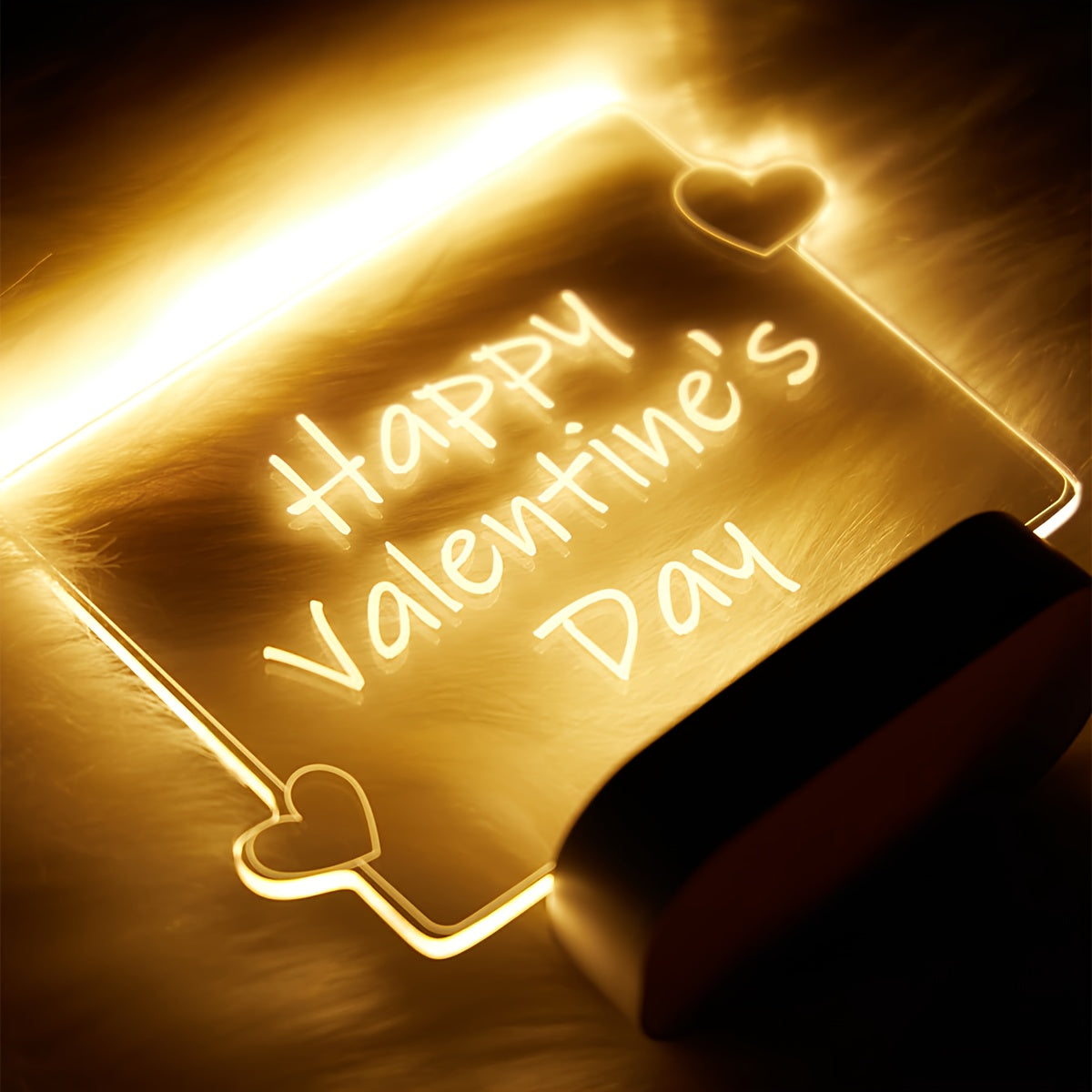LoveGlow - USB 3D Love Heart Night Light
