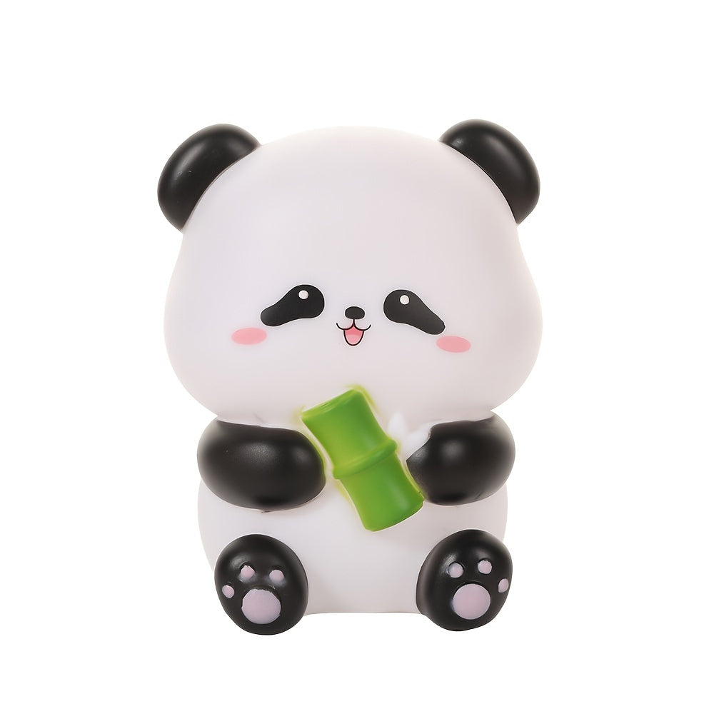PandaGlow - Lampada Notturna LED Ombreggiata per Scrivania e Camera da Letto
