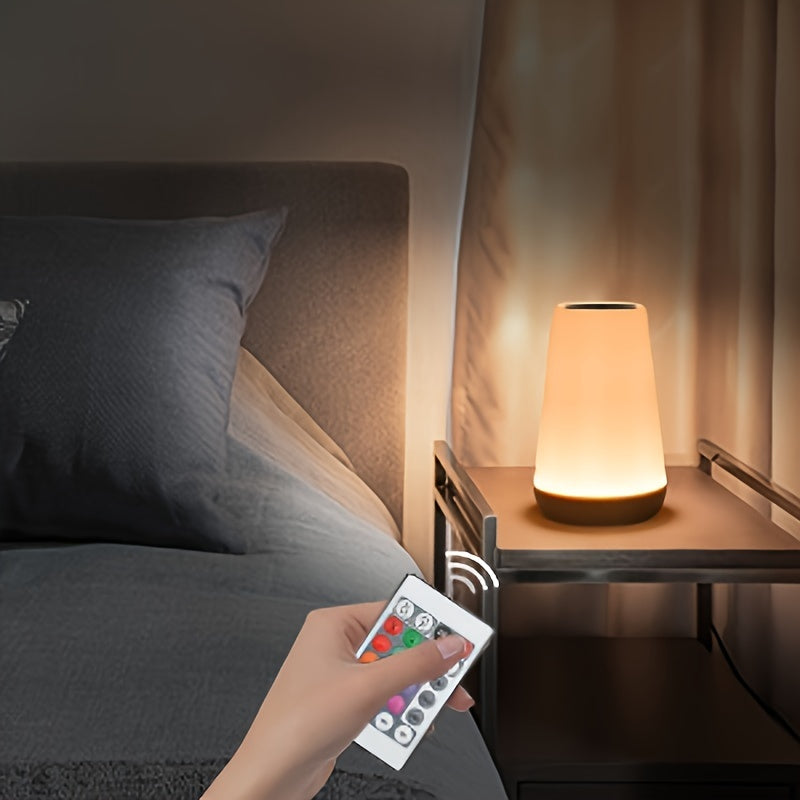 SpaceGlow - Rechargeable LED Night Light with Remote Control and Timer