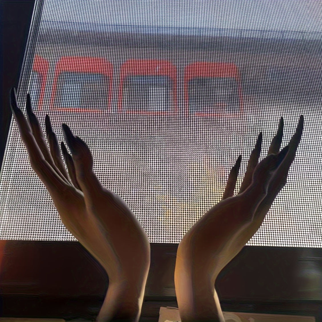 DemonHand - 2-piece Set Resin Bookends for Indoor/Outdoor Decoration