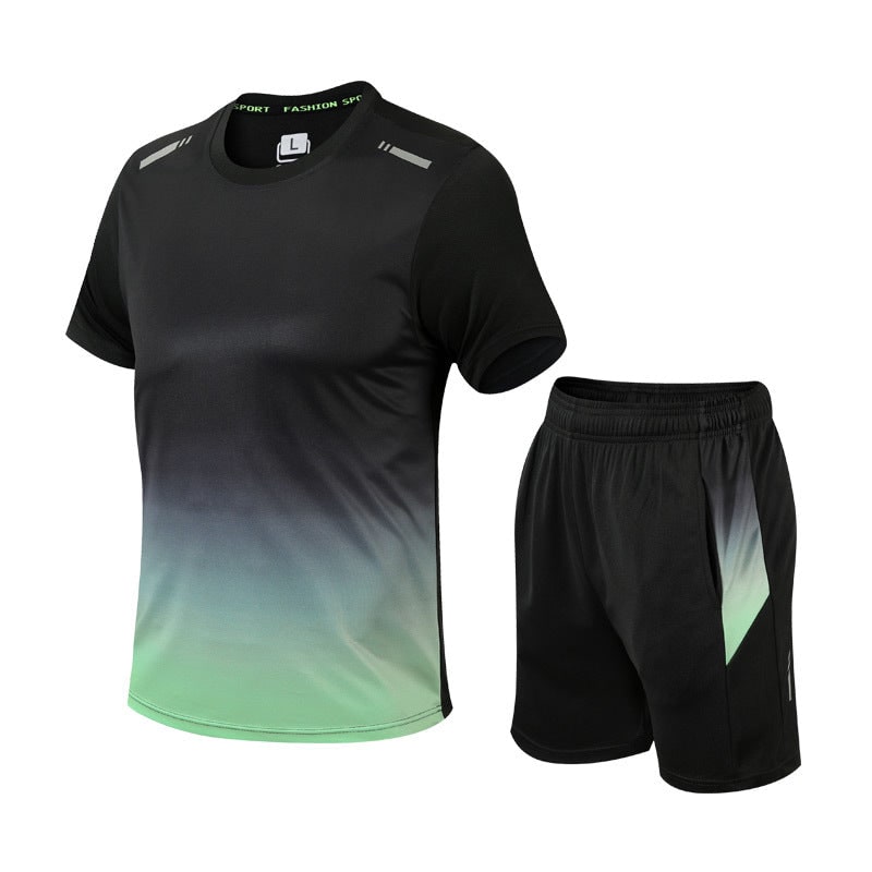 Abbigliamento Sportivo Set Sportivo Per Uomo Men's T-Shirt E Pantaloni - Image 3